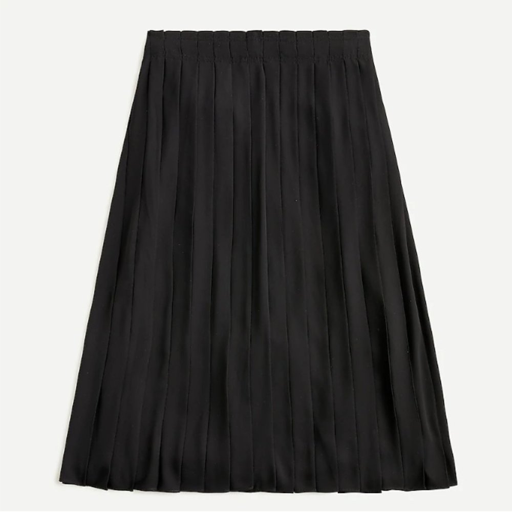 J. Crew Midi Skirt in Black